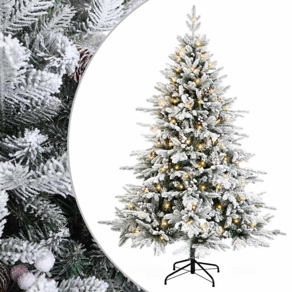 Künstlicher klappbarer Weihnachtsbaum 240 cm 300 LEDs
