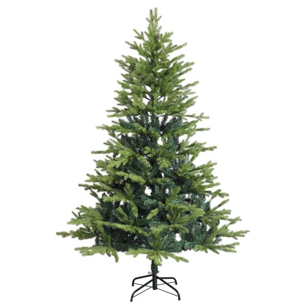 Künstlicher Weihnachtsbaum mit Weihnachtskugel 210 cm 300 LEDs