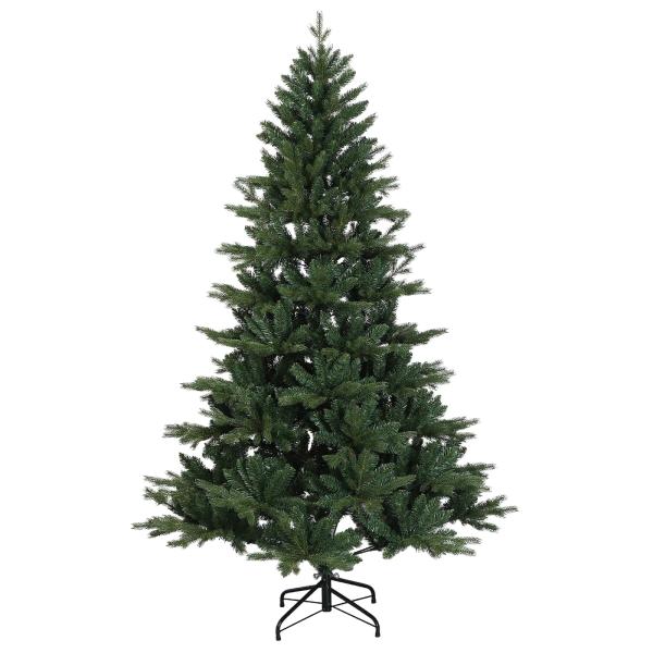 Künstlicher Weihnachtsbaum mit Weihnachtskugel 240 cm 300 LEDs