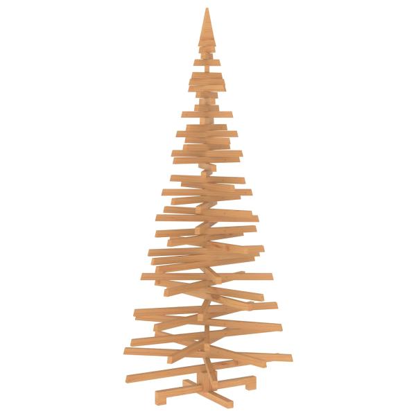 Holz Weihnachtsbaum KOTKA 240 cm Massives Kiefernholz