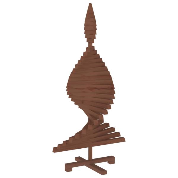 Holz Weihnachtsbaum KOTKA 120 cm Massives Kiefernholz