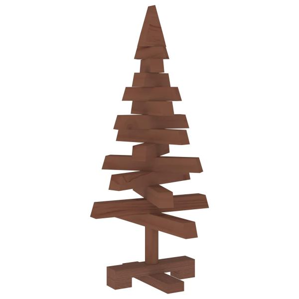 Holz Weihnachtsbaum KOTKA 60 cm Massives Kiefernholz