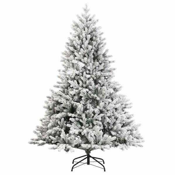 Künstlicher Weihnachtsbaum mit Weihnachtskugel 180 cm 300 LEDs