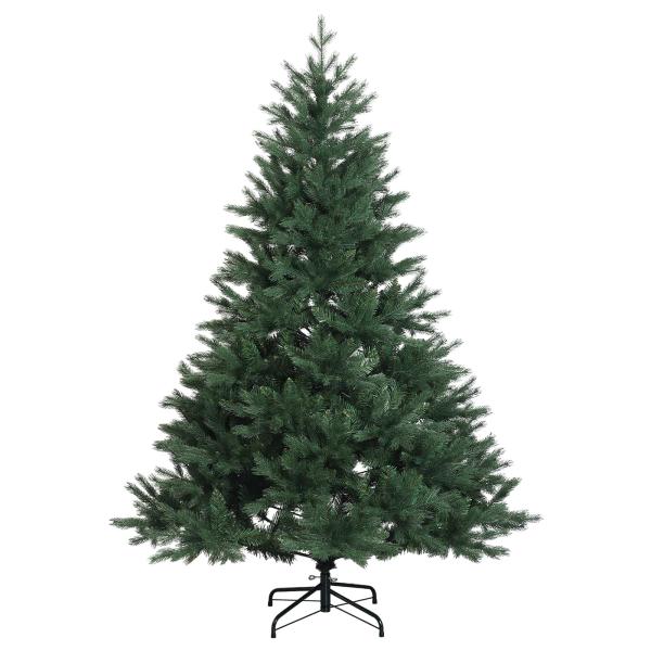 Künstlicher Weihnachtsbaum mit Weihnachtskugel 240 cm 300 LEDs