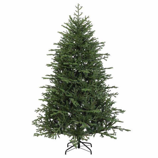 Künstlicher Weihnachtsbaum mit Weihnachtskugel 180 cm 300 LEDs