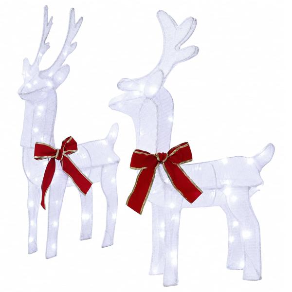 Weihnachtsrentier 6 stk. 240 LEDs Kaltweiß