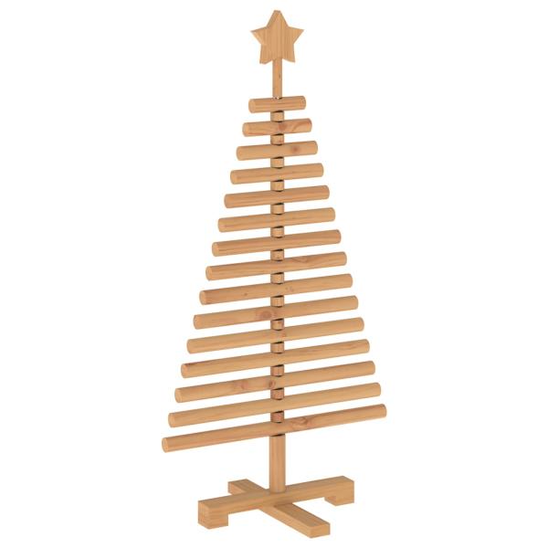 Holz Weihnachtsbaum KOTKA 90 cm Massives Kiefernholz