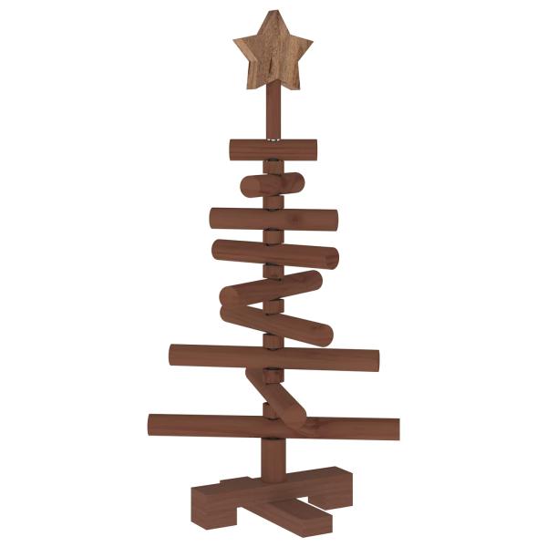 Holz Weihnachtsbaum KOTKA 60 cm Massives Kiefernholz