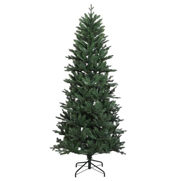 Künstlicher Weihnachtsbaum mit Weihnachtskugel 180 cm 300 LEDs