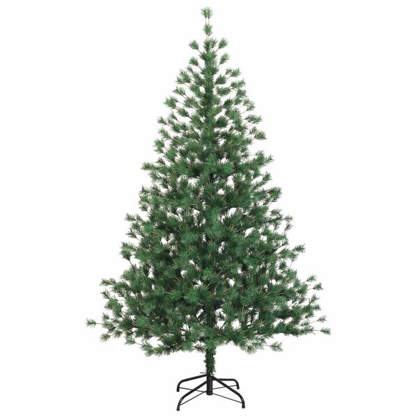 Künstlicher Weihnachtsbaum mit Weihnachtskugel 210 cm 300 LEDs