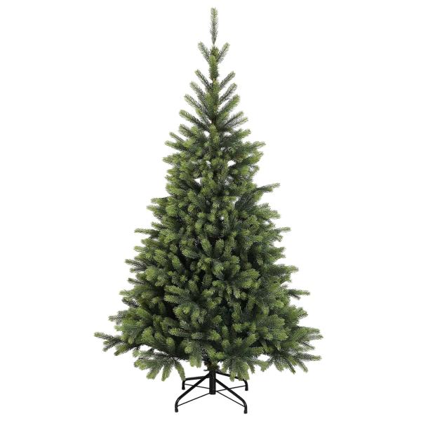 Künstlicher Weihnachtsbaum mit Weihnachtskugel 210 cm 300 LEDs