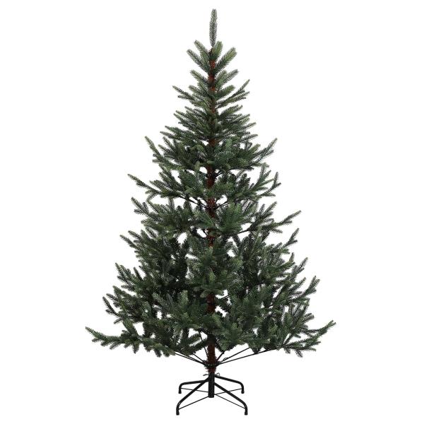 Künstlicher Weihnachtsbaum mit Weihnachtskugel 180 cm 300 LEDs