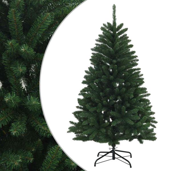 Künstlicher klappbarer Weihnachtsbaum 120 cm PVC Mittelgrün
