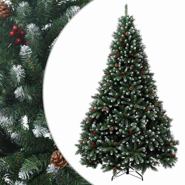 Künstlicher klappbarer Weihnachtsbaum 240 cm PVC
