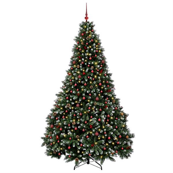 Künstlicher Weihnachtsbaum Grün mit Weihnachtskugel 300 cm