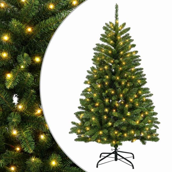 Künstlicher klappbarer Weihnachtsbaum 180 cm 300 LEDs