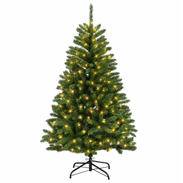 Künstlicher klappbarer Weihnachtsbaum 180 cm 300 LEDs
