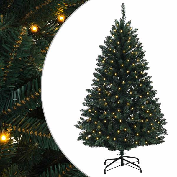 Künstlicher klappbarer Weihnachtsbaum 180 cm 300 LEDs