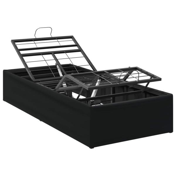 Elektrisch verstellbares Bettgestell Schwarz 190 x 90 x 33,5 cm
