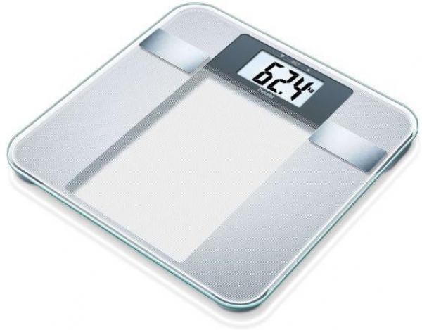 ARDEBO.de Beurer BG13 Diagnosewaage, bis 150 kg, Ganzkörperanalyse, Edelstahl (760.30)