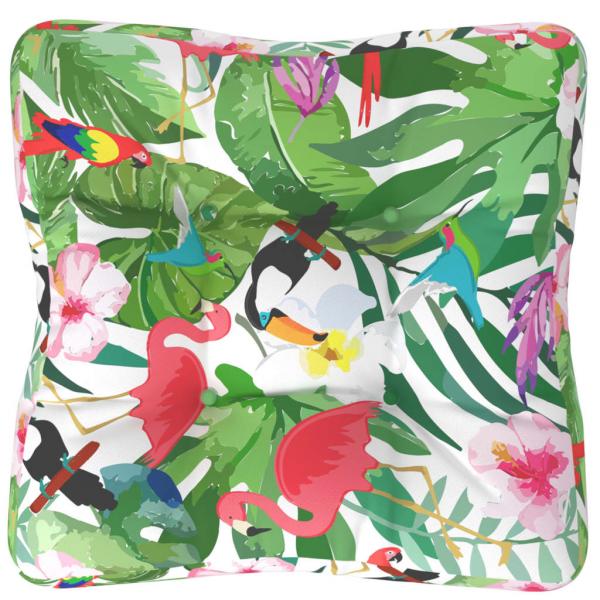 Palettenkissen Mehrfarbig 60x61,5x10 cm Oxford-Gewebe