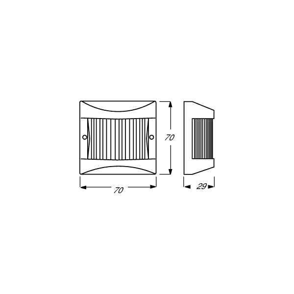 Busch-Jaeger 6800-32-102C Busch-Wächter 180 UP Sensor für Allwetter 44 mit Kombilinse, Allwetter 44, weiß (2CKA006800A1898)