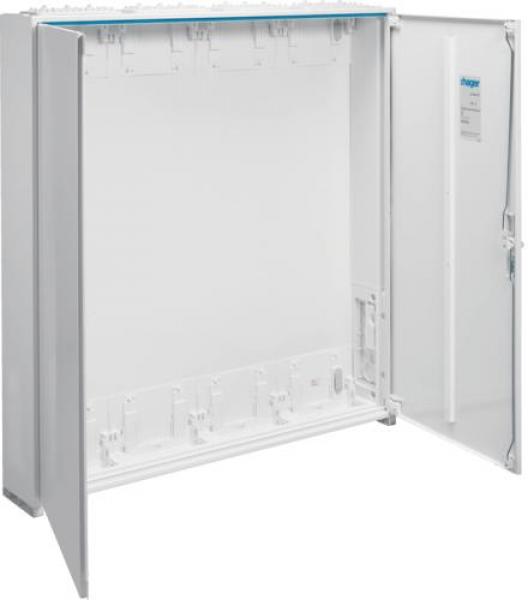 ARDEBO.de Hager ZB34ES Zählerschrank, Leerschrank, univers Z, 1100x1050x160mm, Schutzklasse II, IP44, 336 Platzeinheiten