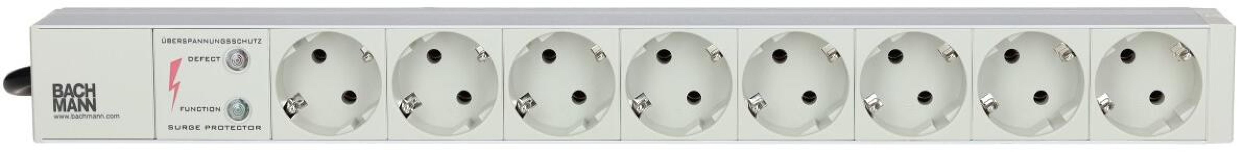 Bachmann 333.404 19Zoll 1HE 8-f ÜSS oh Schalter