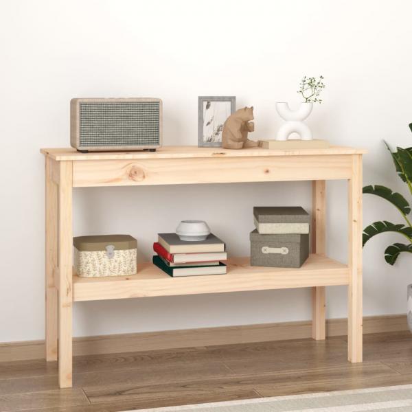 ARDEBO.de - Konsolentisch 110x40x75 cm Massivholz Kiefer