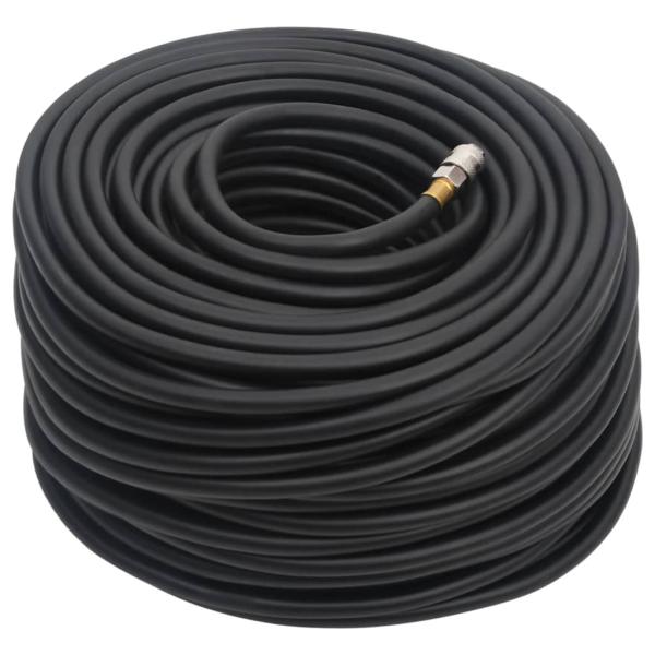 Hybrid-Luftschlauch Schwarz 0,6" 100 m Gummi und PVC