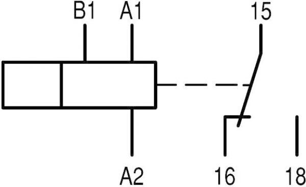 Eaton ETR2-12 Zeitrelais, 0,05 s - 100 h, 24-240 V AC 50/60 Hz, 24-48 V DC, 1 W, rückfallverzögert (262686)