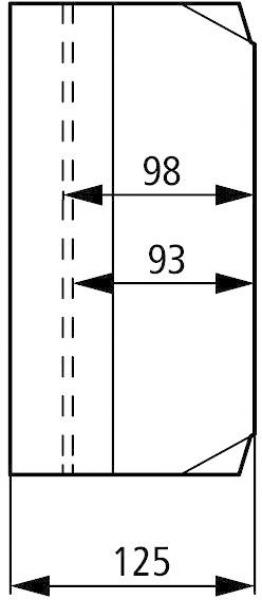 Eaton CI-K4-125-M Isolierstoffgehäuse CI-K4, H x B x T = 240 x 160 x 125 mm, + Montageplatte (206897)