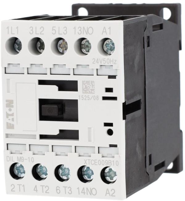 Eaton DILM9-10(24V50HZ) Leistungsschütz 4kW/400V, AC-betätigt (276677)