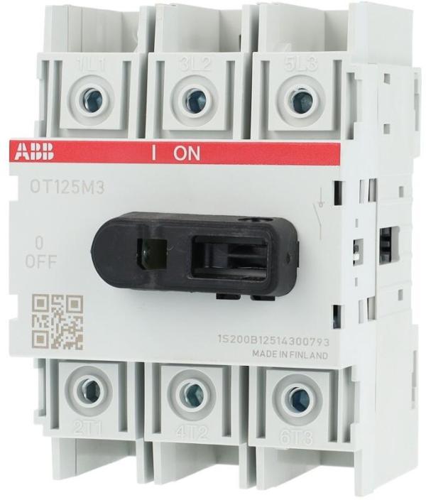 ABB OT125M3 Lasttrennschalter, 3P (1SCA022429R9140)