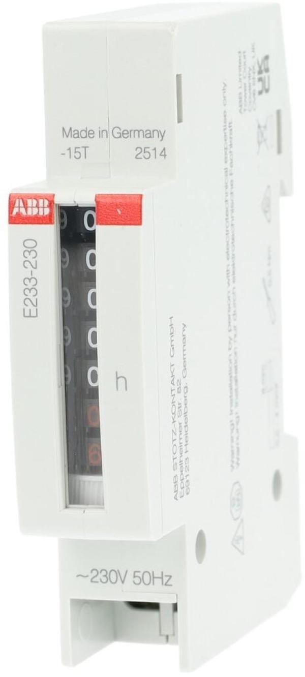 ABB E233-230 Betriebsstundenzähler 230V,50Hz (2CDE100000R1601)