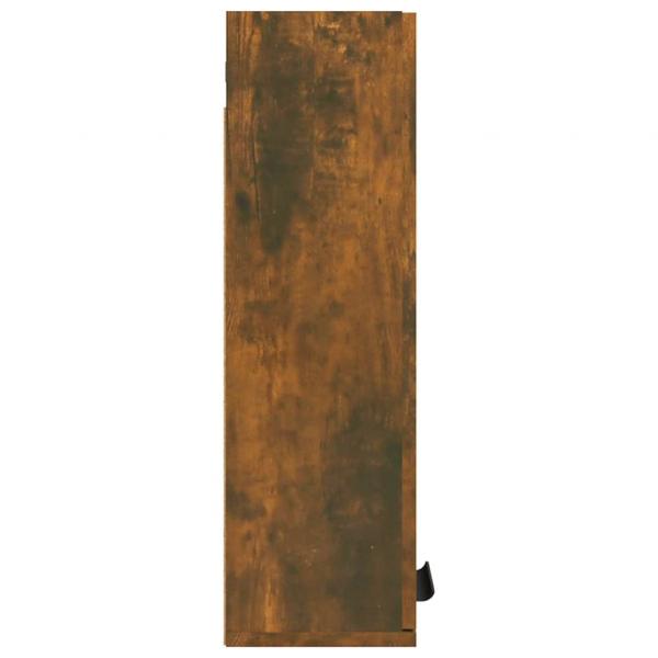 Wand-Badschrank Räuchereiche 32x20x67 cm