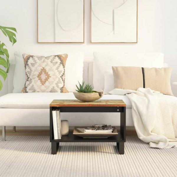 ARDEBO.de - Couchtisch 60x50x40 cm Altholz Massiv