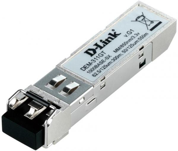 ARDEBO.de D-Link 1-Port Mini GBIC Transceiver-Modul für 1000Base-SX (DEM-311GT)