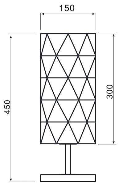Deko-Light Asterope linear Tischleuchte, 60W, E27, schwarz-matt (346004)