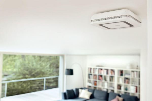 Bosch Smart Home Twinguard Rauchmelder, Dual-Ray-Technologie, Temperatur-/Luftmessung (8750001213)