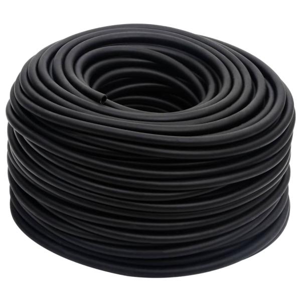Hybrid-Luftschlauch Schwarz 0,6" 20 m Gummi und PVC