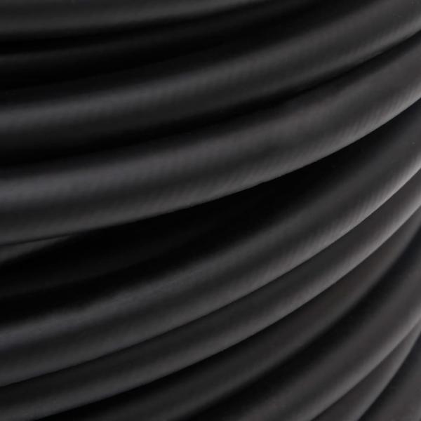 Hybrid-Luftschlauch Schwarz 0,6" 20 m Gummi und PVC