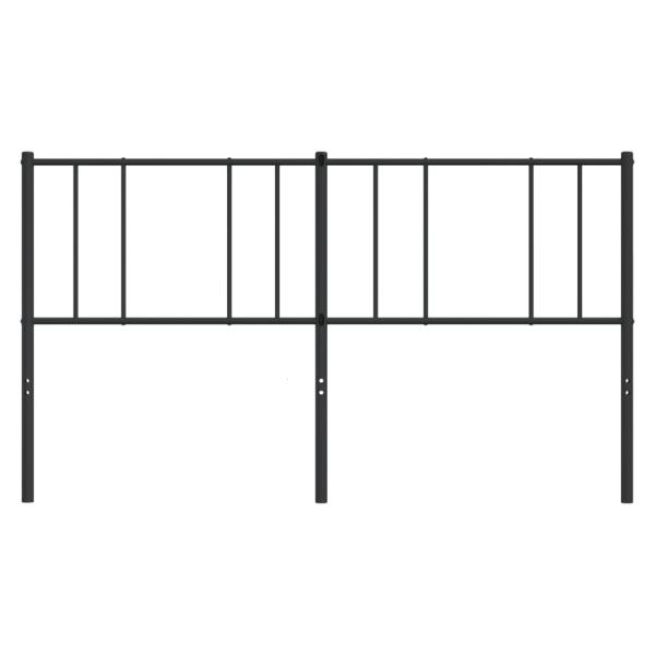 Kopfteil Metall Schwarz 193 cm