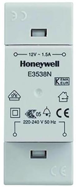 ARDEBO.de Honeywell Home E3538N Klingeltrafo VDE, 230V/1, 1,5A, 93x34x60 mm
