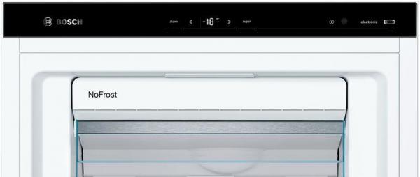 Bosch GSN51AWDV Serie 6 Stand Gefrierschrank, 70cm breit, 290L, NoFrost, TouchControl, weiß