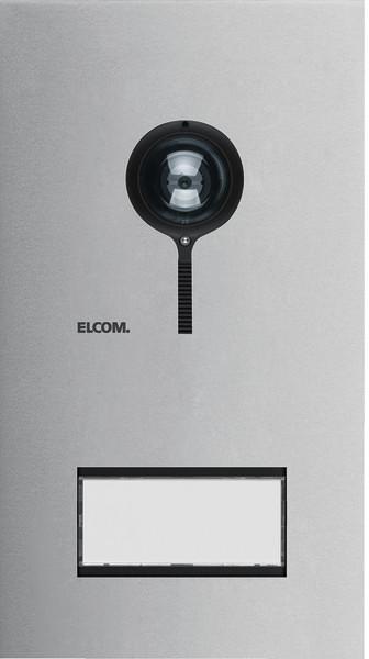 ARDEBO.de Elcom REQ501Y Türstation Video 1/1, 2Draht, Edelstahl matt
