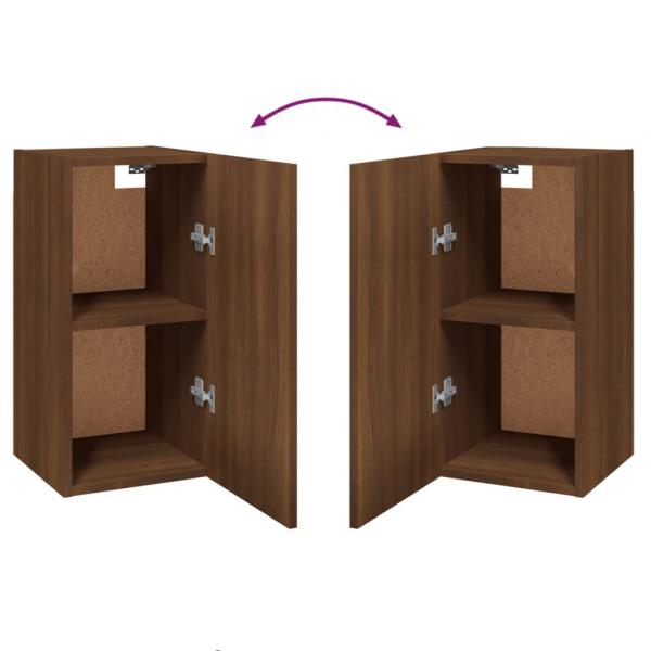 TV-Schränke 7 Stk. Braun Eichen-Optik 30,5x30x60 Holzwerkstoff