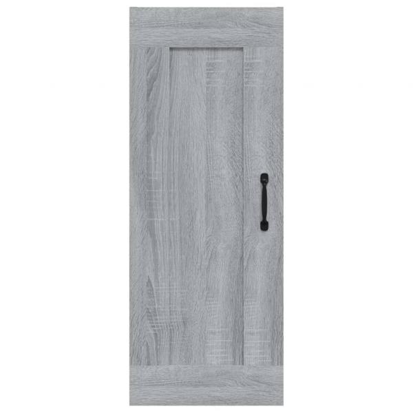Hängeschrank Grau Sonoma 35x34x90 cm Holzwerkstoff