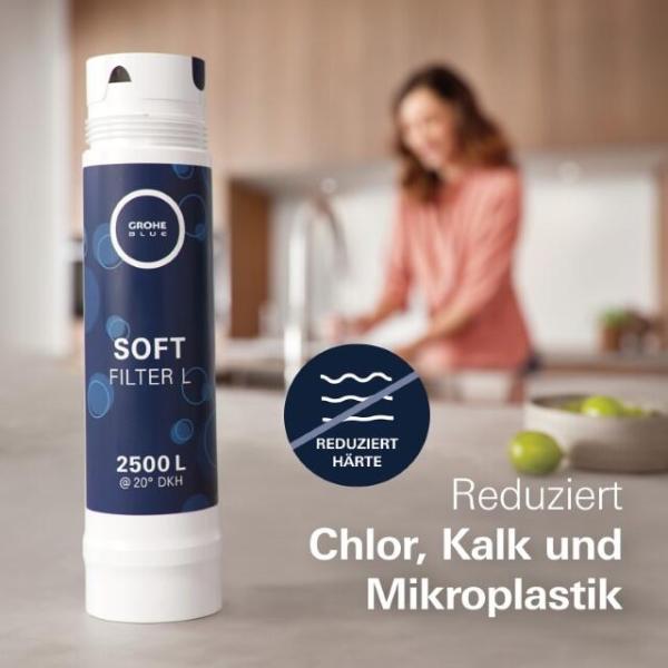 GROHE Blue Filter L-Size, 2600L Kapazität, für Blue Professional/Pure (40412001)