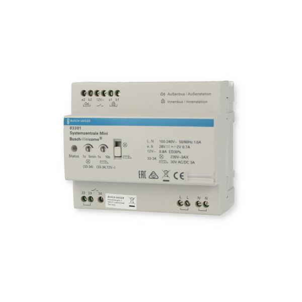 Busch-Jaeger 83301 Busch-Welcome® (2-Draht-System): Systemzentrale Mini (2CKA008300A0462)